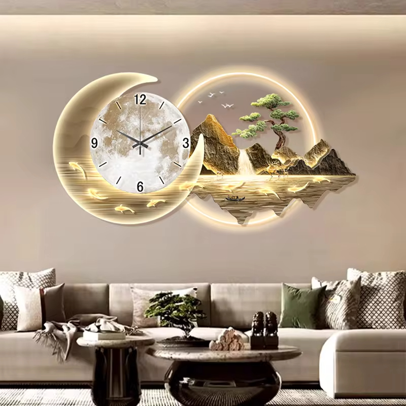 Reloj de pared de estilo chino - Luxury Watch Wall Clock reseña y precio