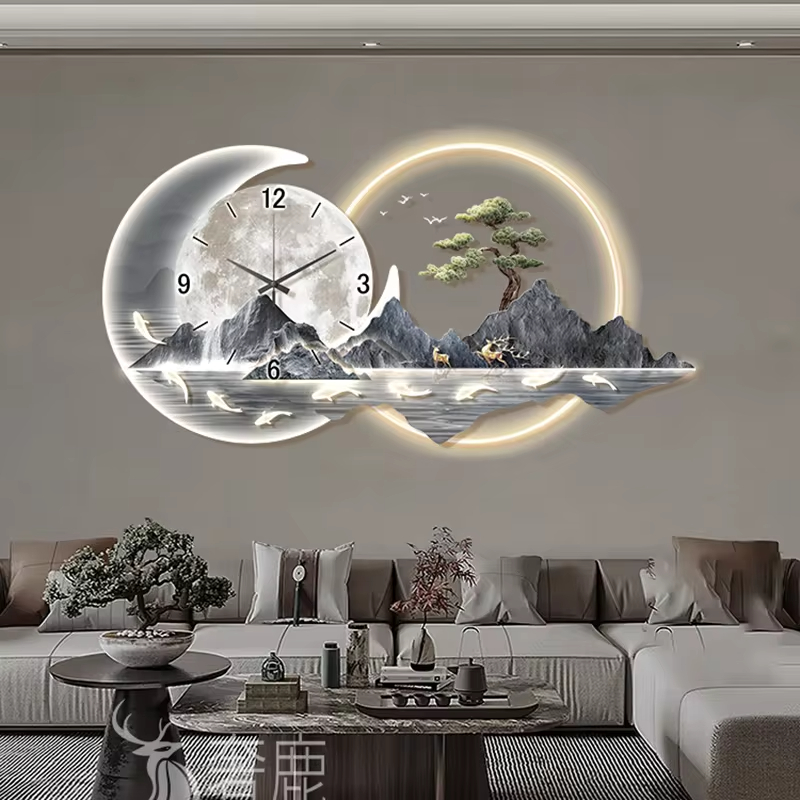 Reloj de pared de estilo chino - Luxury Watch Wall Clock reseña y precio