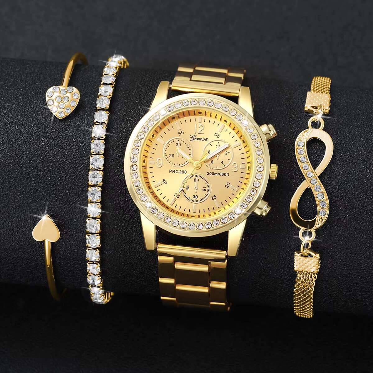 Juego de 4 relojes de lujo con - Luxury Watch Holder reseña y precio
