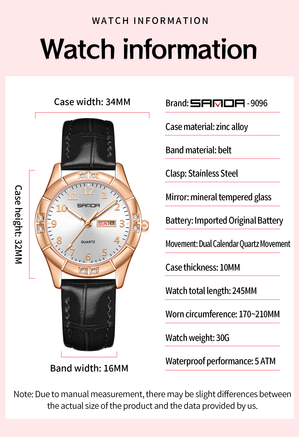 SANDA2026 Nuevo Reloj de Cuarz - Luxury Watch Korea reseña y precio
