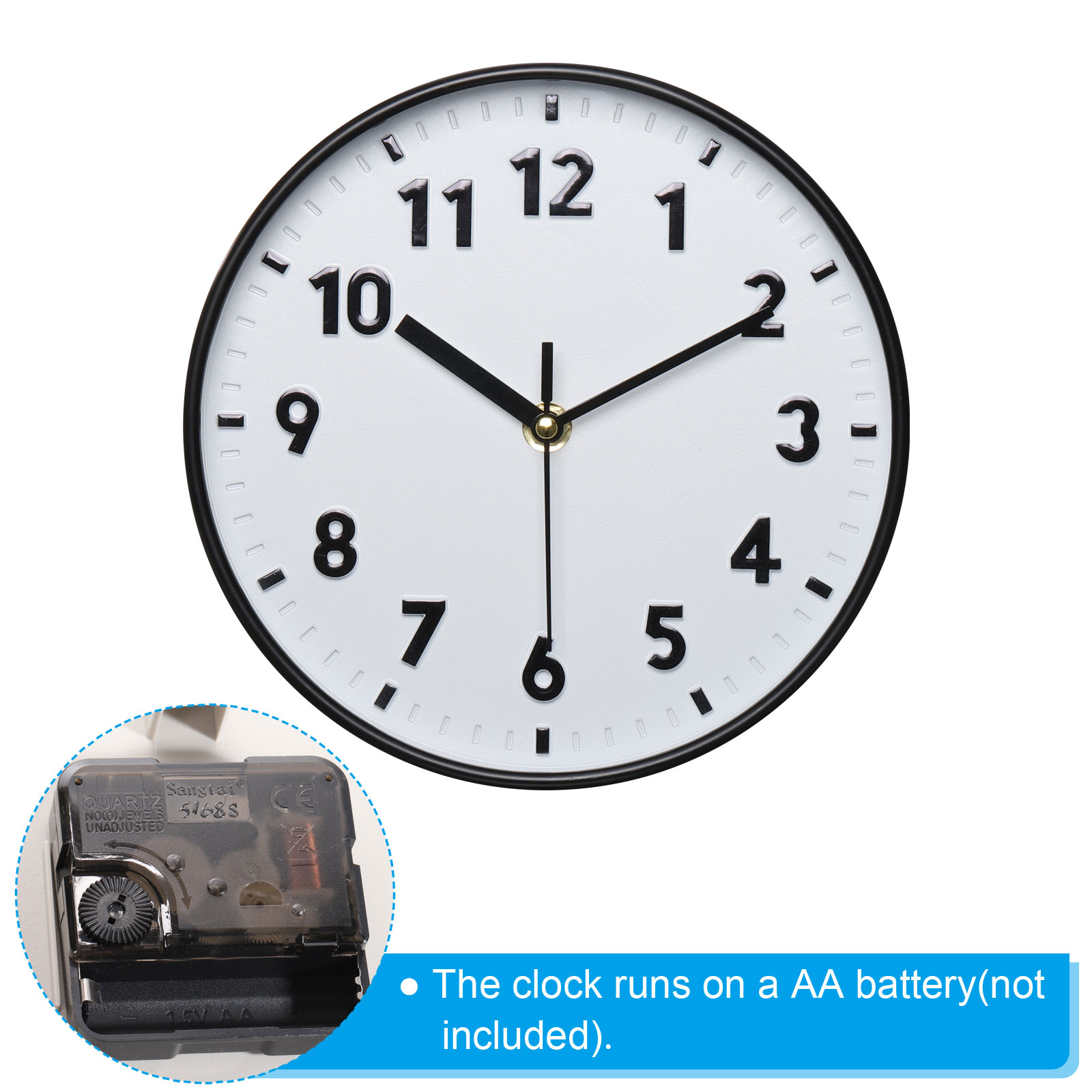 Reloj de pared con número 3D d - Luxury Watch Wall Clock reseña y precio