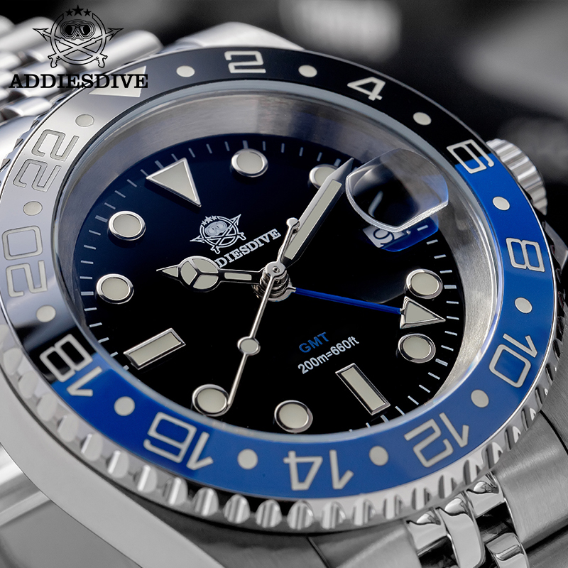 Reloj GMT para hombre ADDIESDI - Luxury Watch La reseña y precio