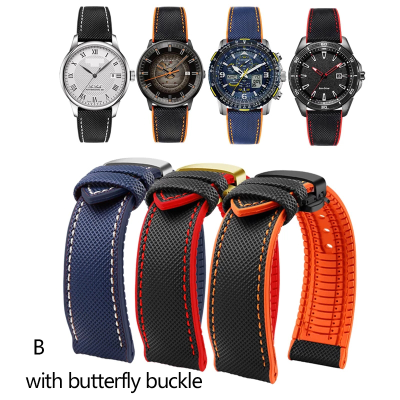 Correa de nailon y silicona pa - Seiko Watch Prospex reseña y precio