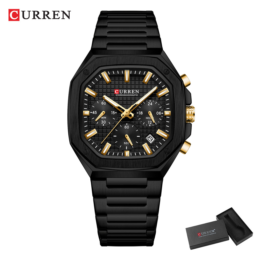 Reloj cronógrafo cuadrado de l - Luxury Watch Dial reseña y precio