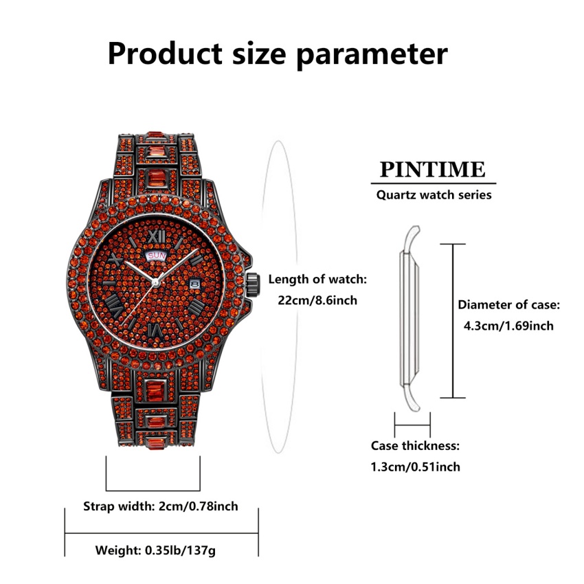 Reloj de lujo estilo hip hop d - Luxury Watch Iceberg reseña y precio