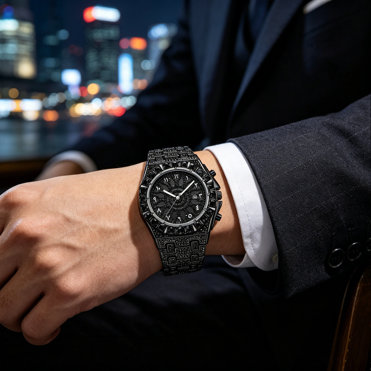 Reloj UNIGUET Cool Black Diamo - Luxury Watch Iceberg reseña y precio