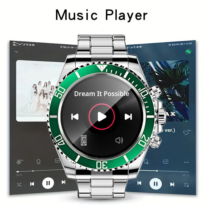 Reloj inteligente para hombre  - Luxury Watch Korea reseña y precio