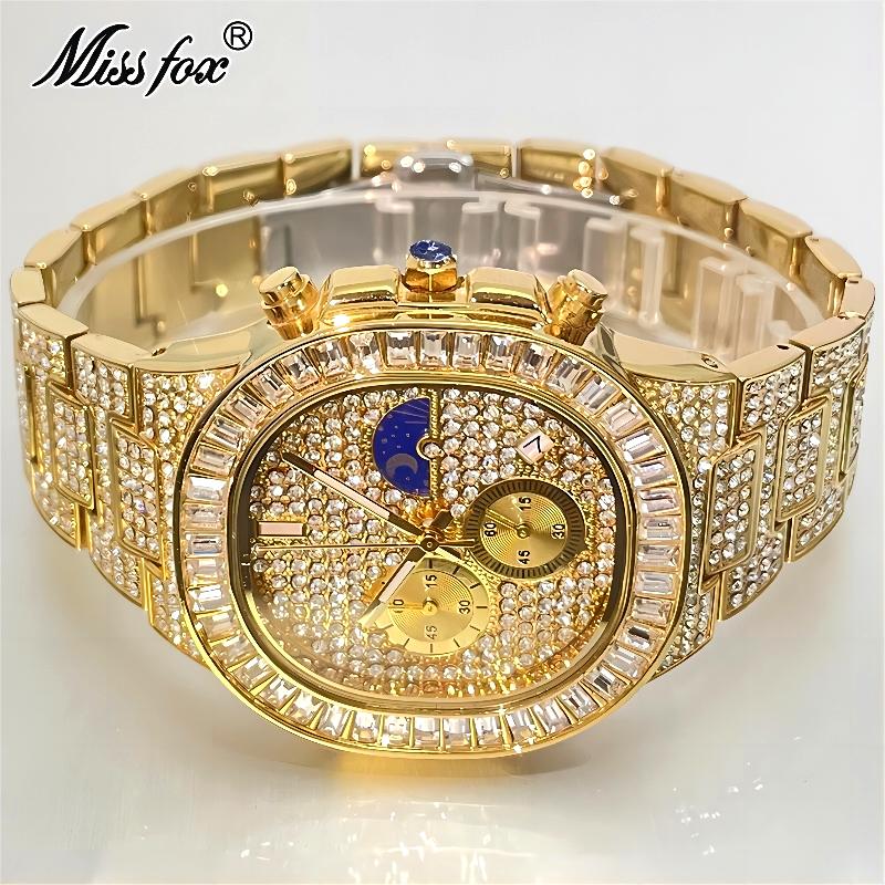 MISSFOX-Reloj de pulsera de cu - Luxury Watch Iceberg reseña y precio