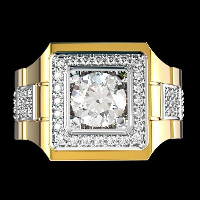 Anillos de cristal con piedra  - Luxury Watch Iceberg reseña y precio