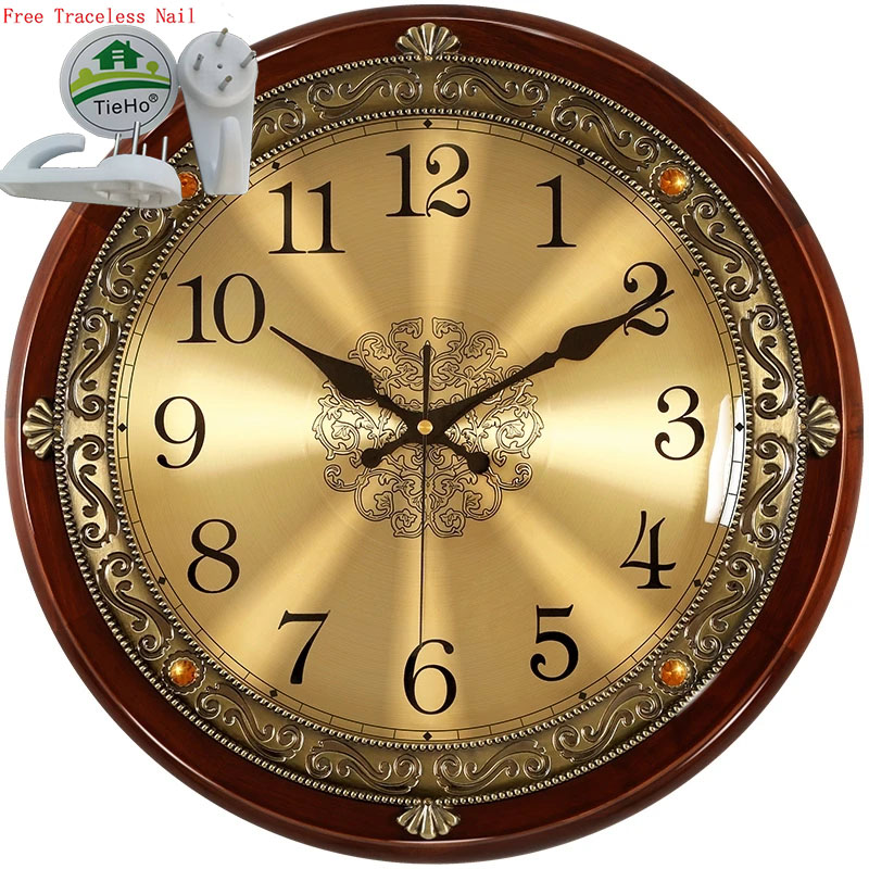 Reloj de pared silencioso de m - Luxury Watch Wall Clock reseña y precio