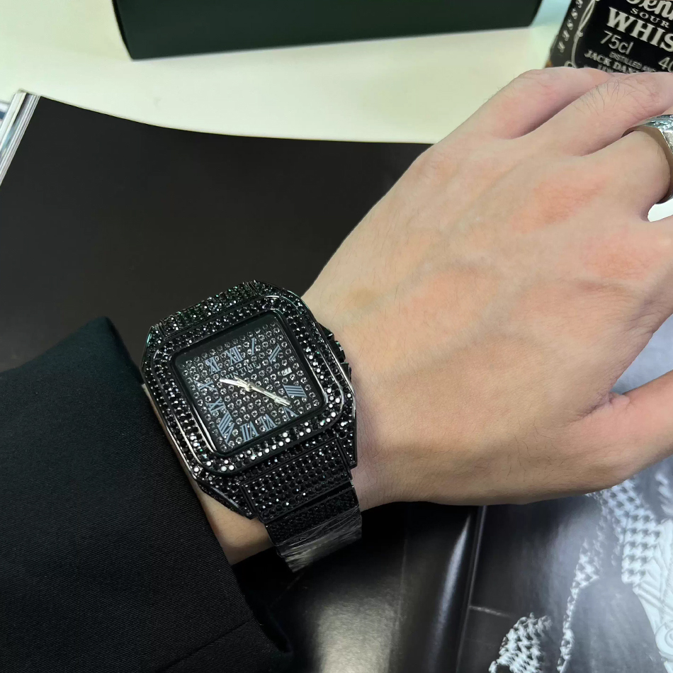 Reloj de pulsera cuadrado dora - Luxury Watch Iceberg reseña y precio