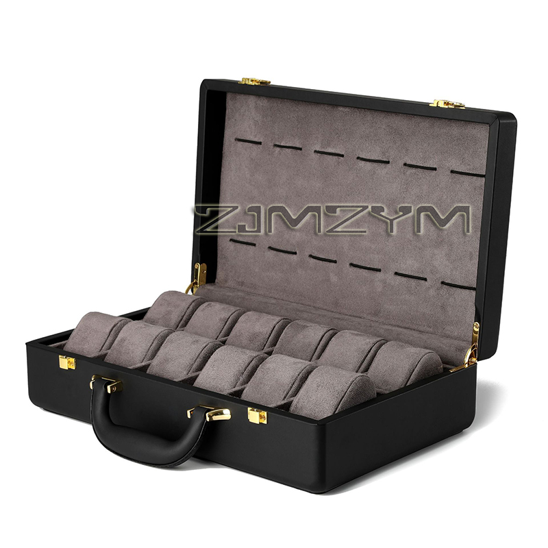 Caja para 12 Relojes, Estuche  - Luxury Watch Holder reseña y precio
