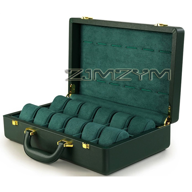 Caja para 12 Relojes, Estuche  - Luxury Watch Holder reseña y precio
